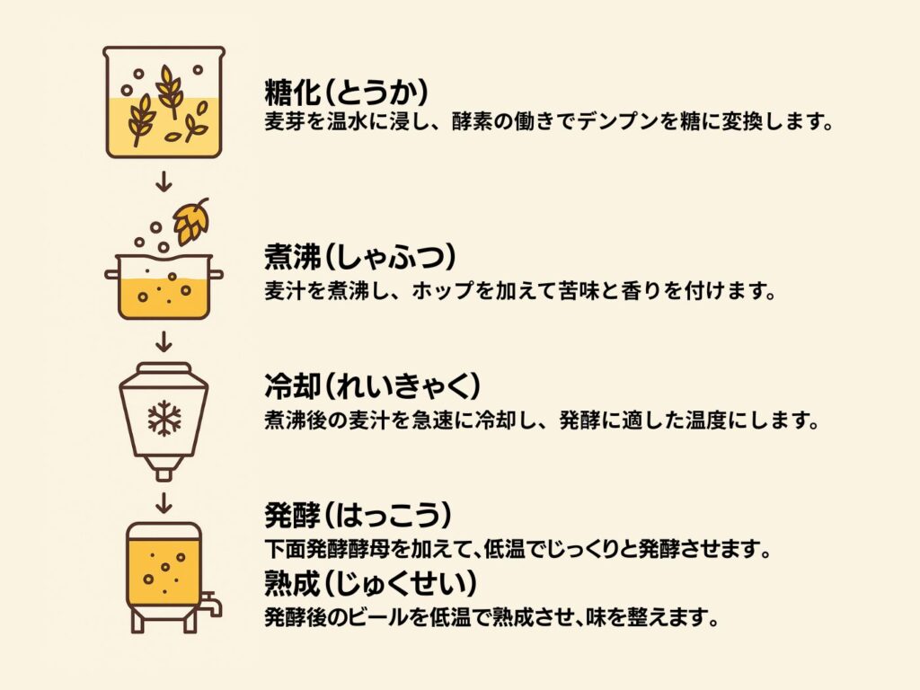 ピルスナーとは？図解で解説
