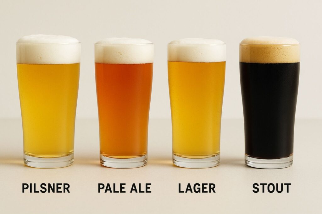 ピルスナーと他のビールの違い